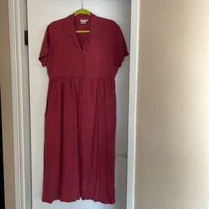 Spencer Tyler Linen Midi Dress